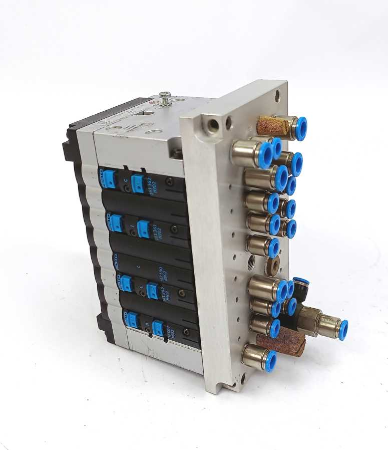 Festo 18210 CPV14-VI Valve Terminal, W/ 165811, 152427, 18529