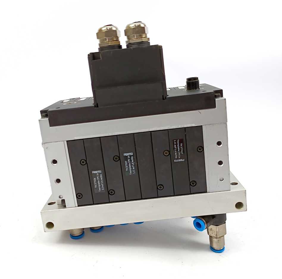 Festo 18210 CPV14-VI Valve Terminal, W/ 165811, 152427, 18529