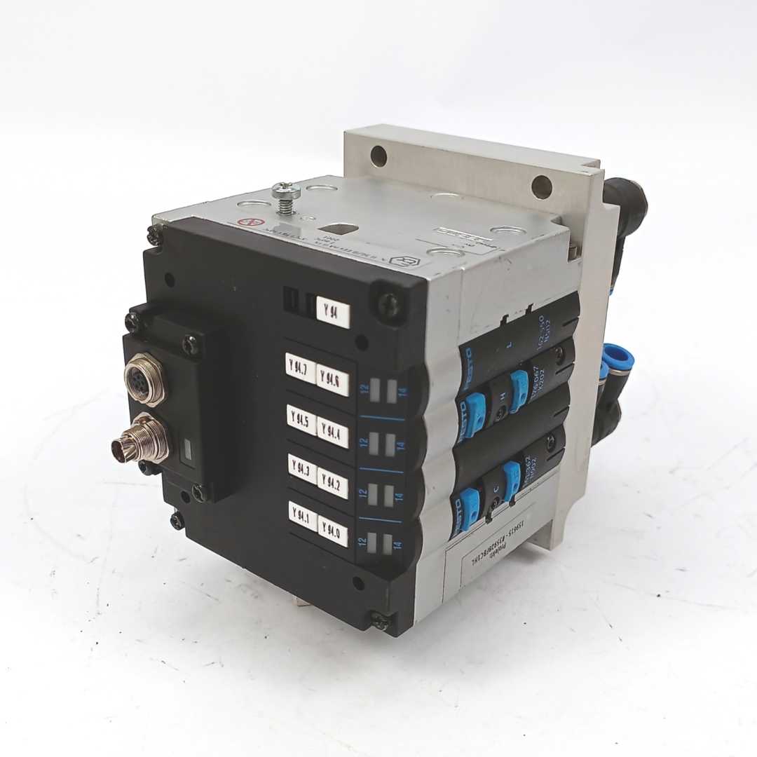 Festo 18210 CPV14-VI Valve Terminal, W/ 18260, 152425, 159615
