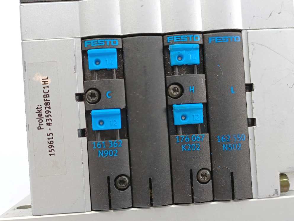 Festo 18210 CPV14-VI Valve Terminal, W/ 18260, 152425, 159615
