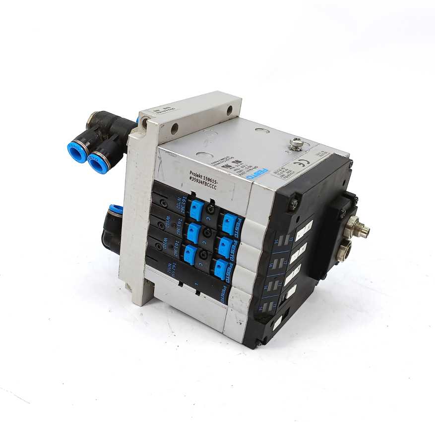 Festo 18210 CPV14-VI Valve Terminal, W/ 18260, 152425, 159615