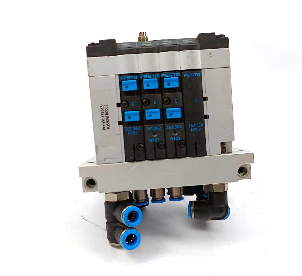 Festo 18210 CPV14-VI Valve Terminal, W/ 18260, 152425, 159615