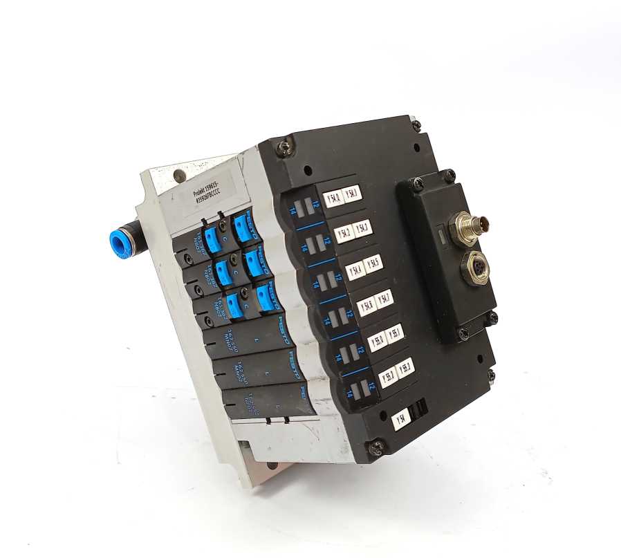 Festo 18210 CPV14-VI Valve Terminal, W/ 18261, 152426, 159615