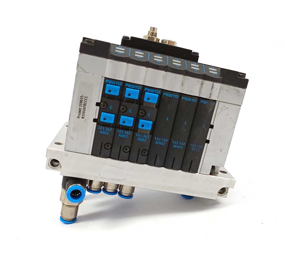 Festo 18210 CPV14-VI Valve Terminal, W/ 18261, 152426, 159615