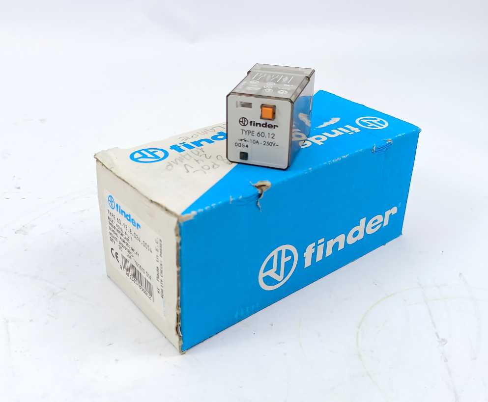Finder 60.12.8.024.0054 General Purpose Relay x 8 Pcs.