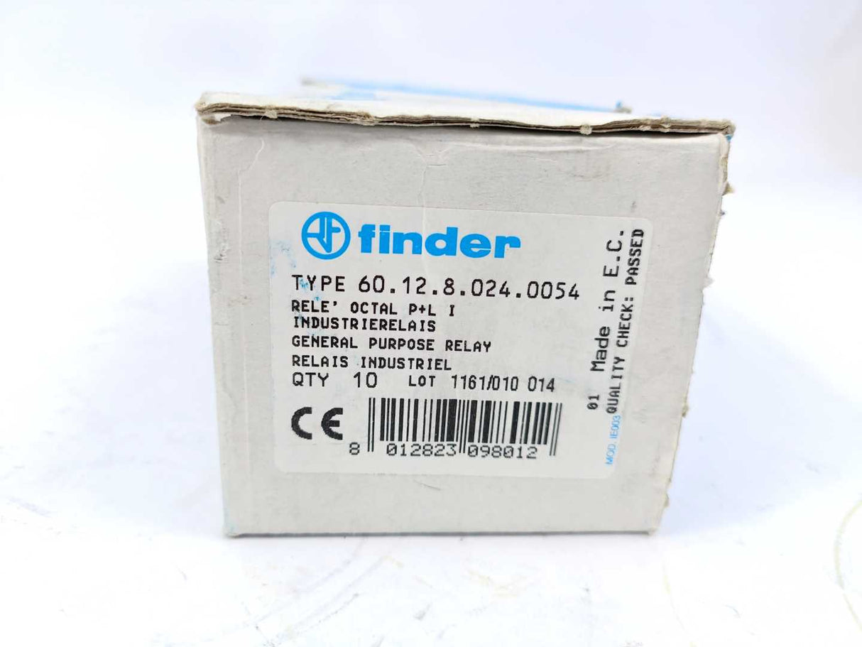 Finder 60.12.8.024.0054 General Purpose Relay x 8 Pcs.