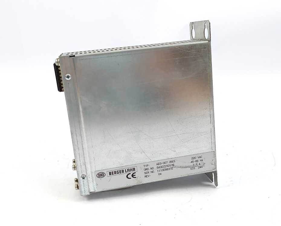 berger Lahr WD3-007.0501 Servo Drive