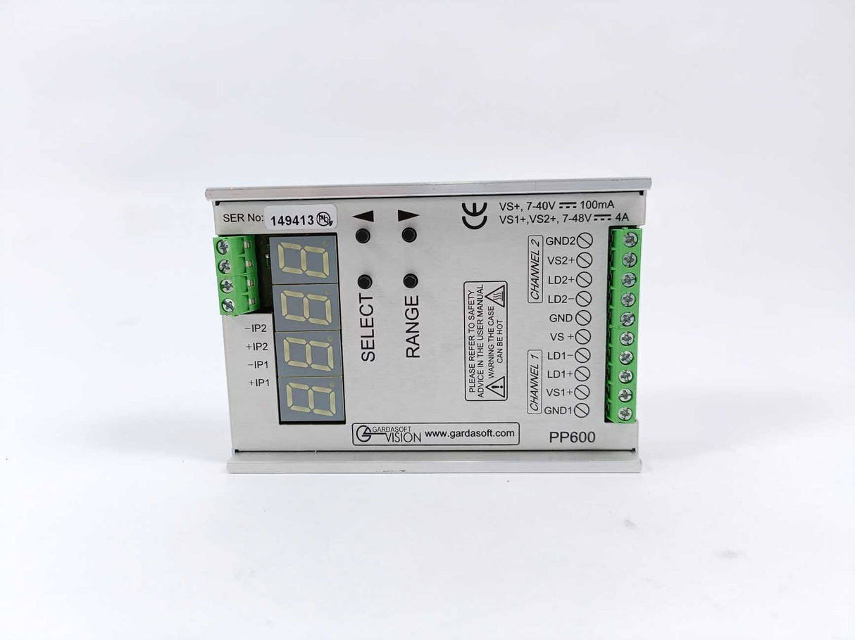 Gardasoft Vision PP600 LED Lighting Controller for Machine Vision