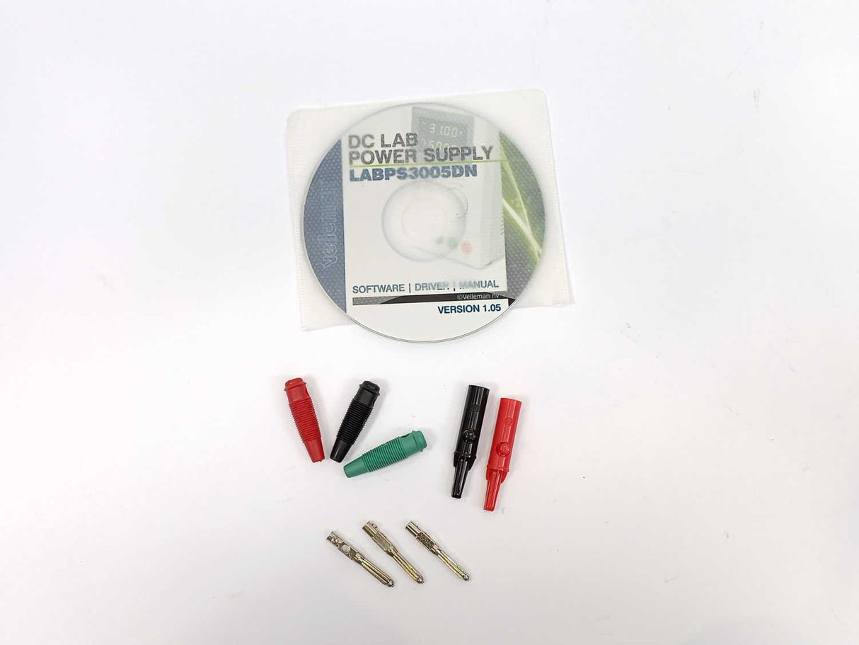 Velleman LABPS3005DN Programmable DC Lab Power Supply 0-30VDC, 5A Max