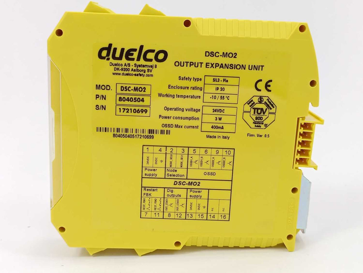 Duelco 1103430 8040504 DSC-MO2 Output Expansion Unit