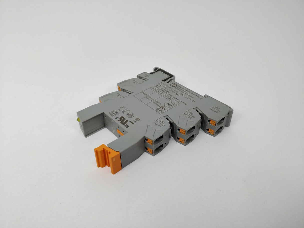 Phoenix Contact PLC-BPT- 24DC/21-21 PLC basic Batch. 5 Pcs