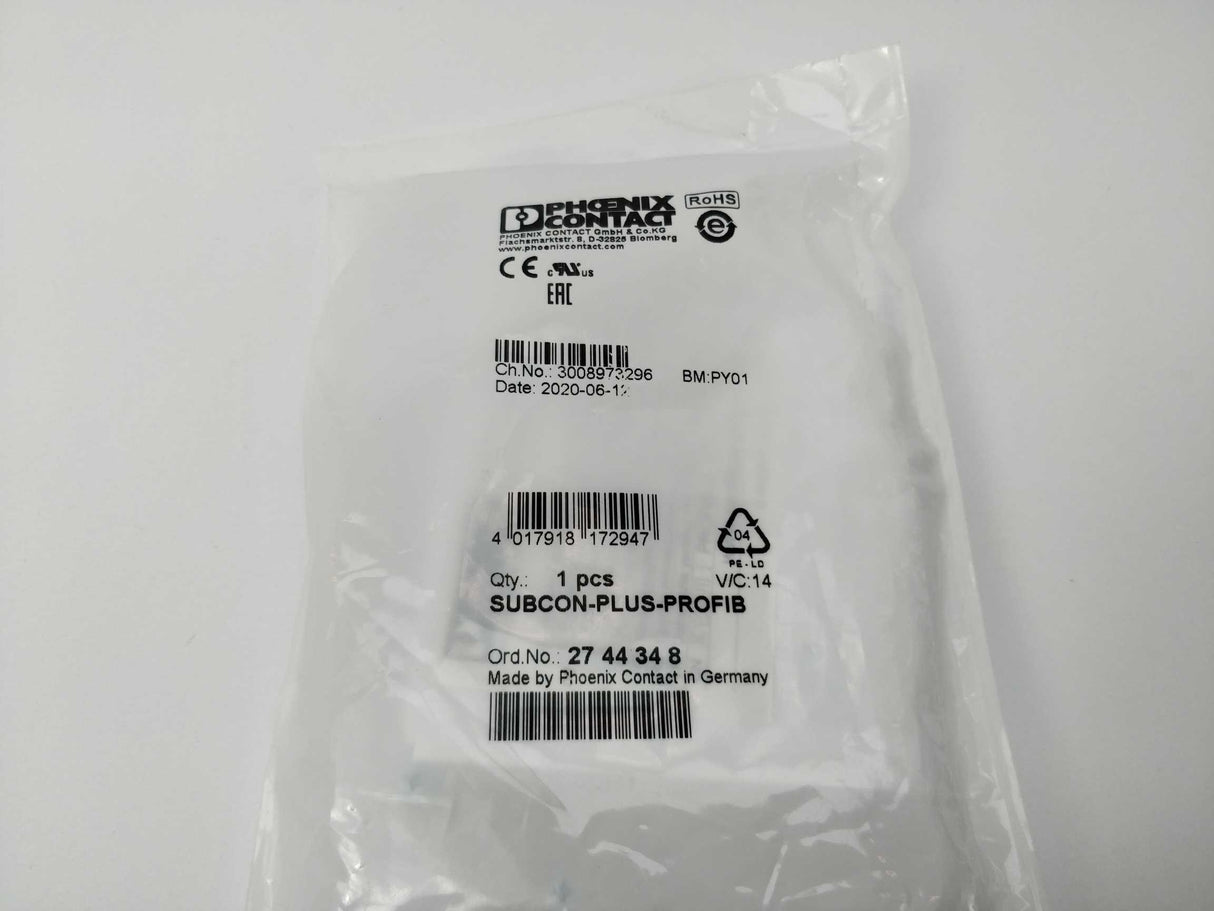 Phoenix Contact 27 44 348_CE_00 SUBCON-PLUS-PROFIB module