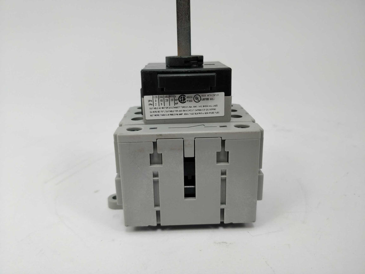 Siemens 3LD3248-0TL51 Load disconnector 3LD3, Iu 32 A Main switch 3-pole