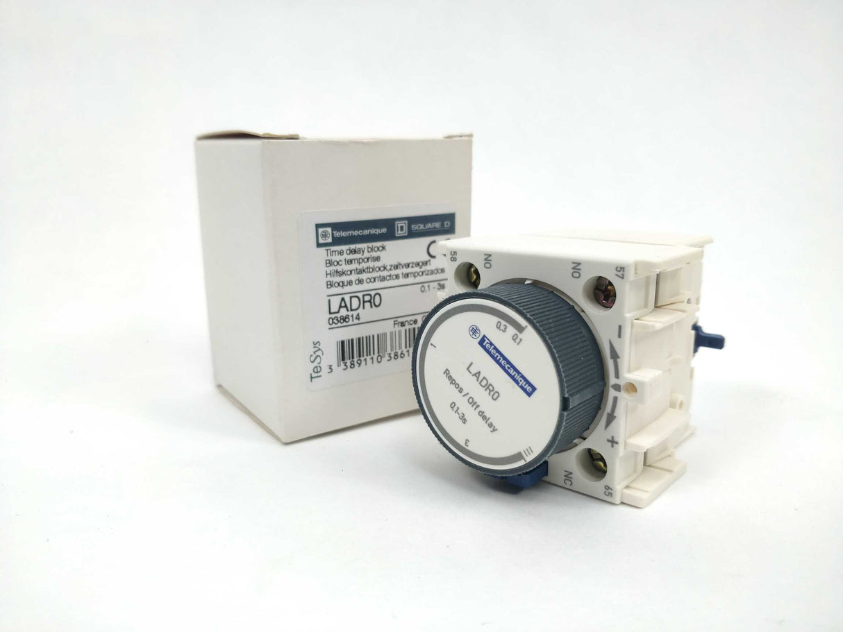 TELEMECANIQUE LADR0 038614 Time delay block