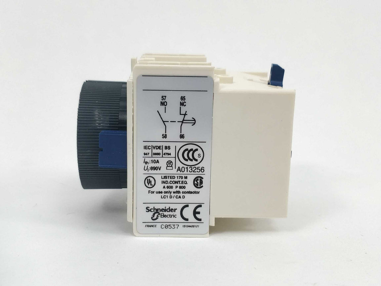 TELEMECANIQUE LADR0 038614 Time delay block