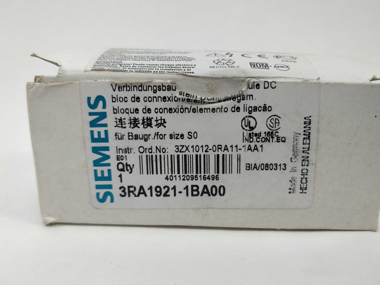 Siemens 3RA1921-1BA00