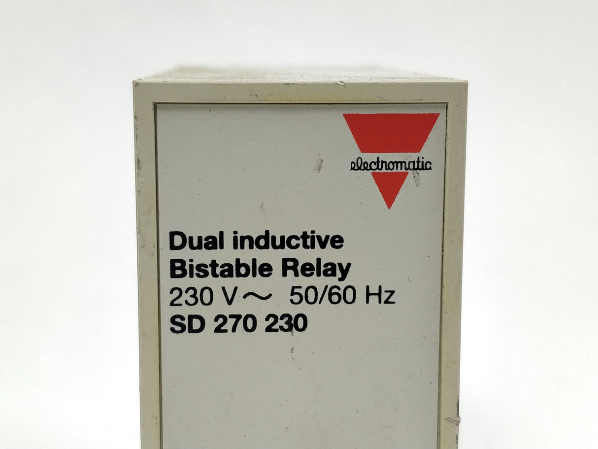 Electromatic SD270230 DUAL INDUCTIVE BISTABLE RELAY