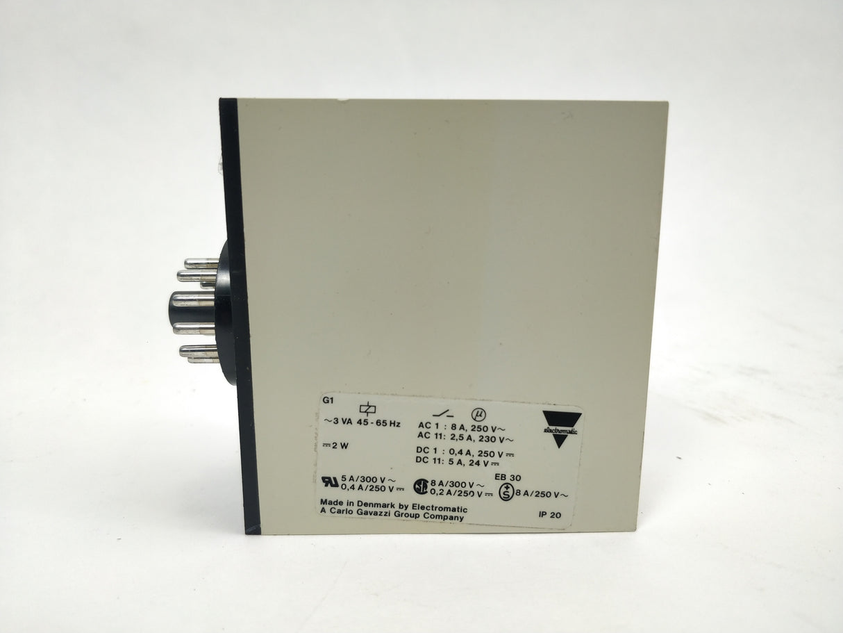 Electromatic SD270230 DUAL INDUCTIVE BISTABLE RELAY