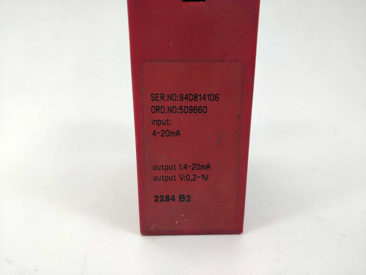 PR Electronics 2284 B2 ISOLATION AMPLIFIER 4-20mA