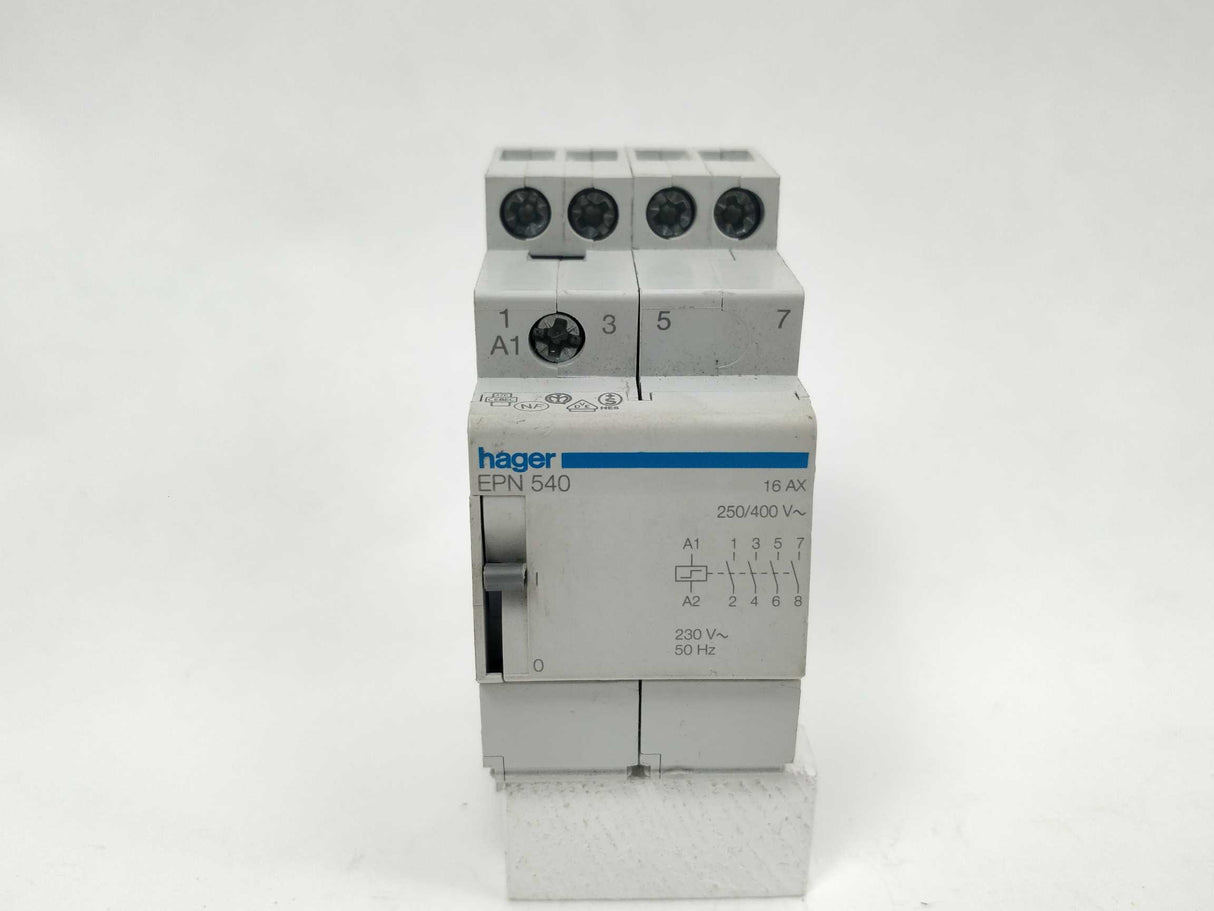 hager EPN 540 Connection cross-sect. flexible conductor