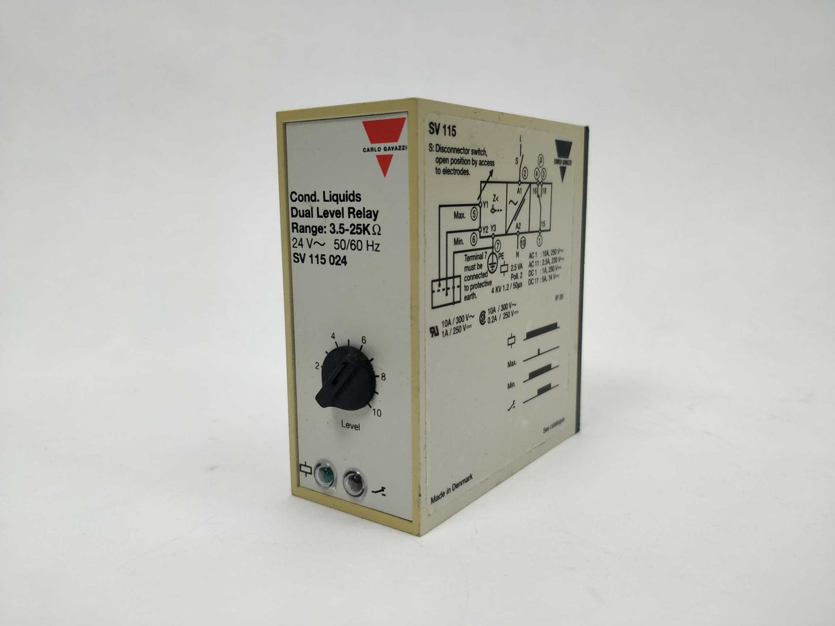Electromatic SV 115 024 Cond. Liquids Dual Level Relay 24VAC