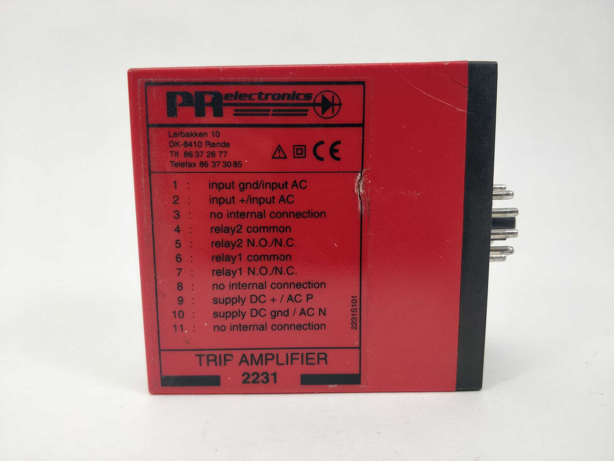 PR Electronics 2231 D Trip amplifier 24V 1,5W