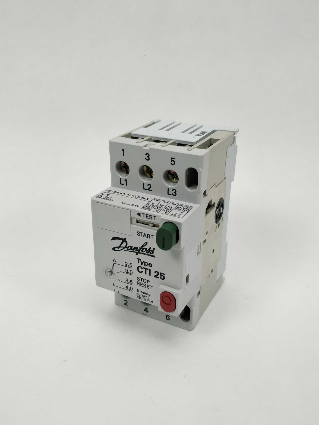 Danfoss 047B3147 CTI25, 2.5 - 4.0A, Circuit Breakers