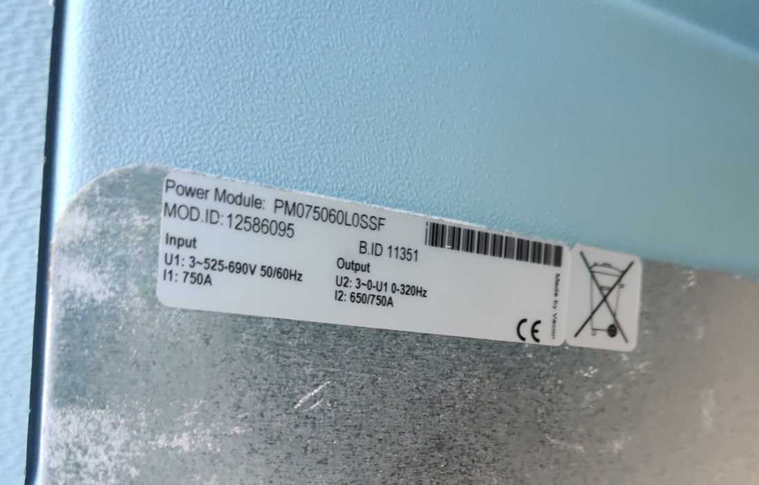 Vacon PM075060L0SSF 11351