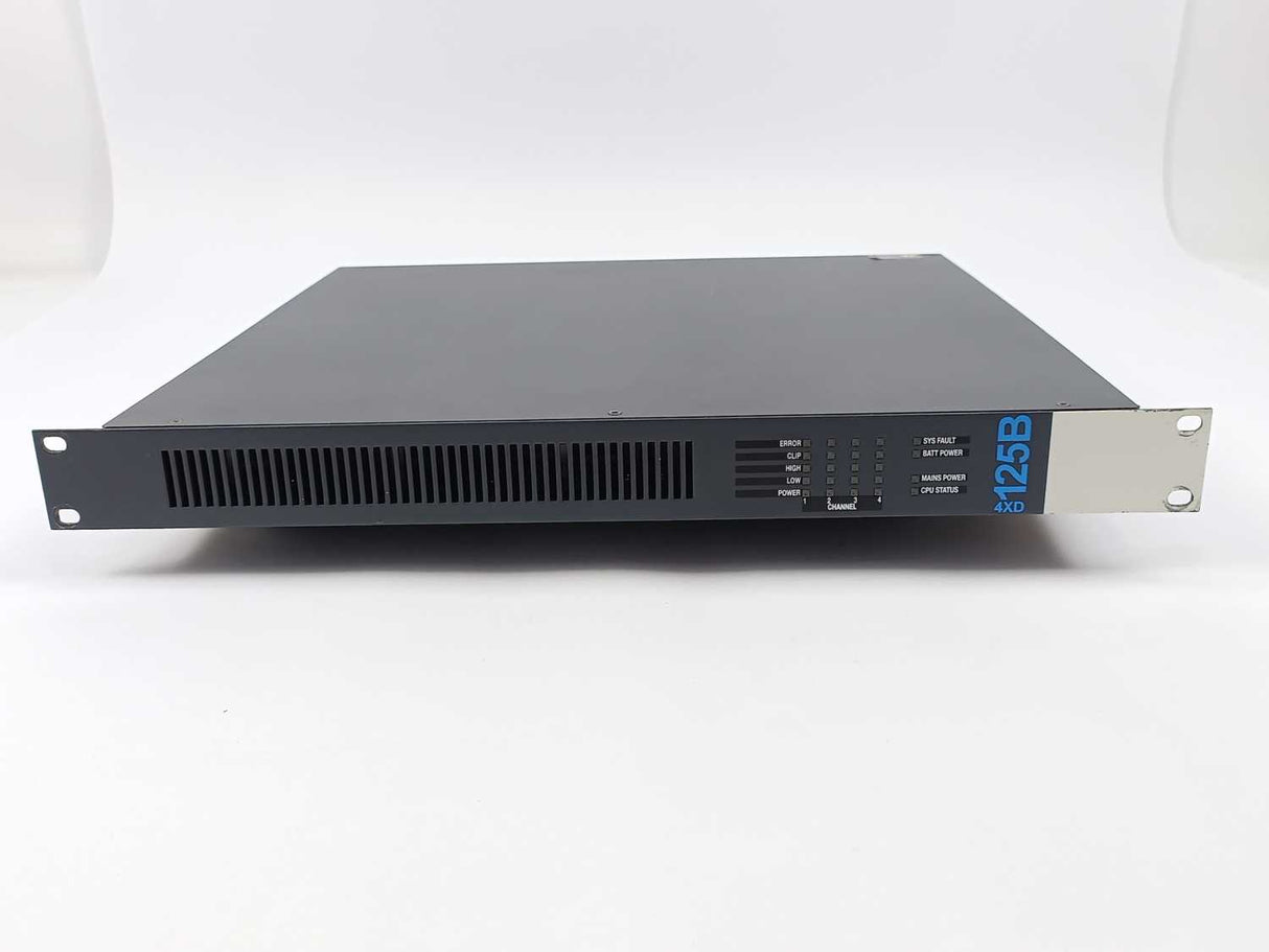 Honeywell 580242 4XD125B Four Channel Power Amplifier w/ Battery Charger