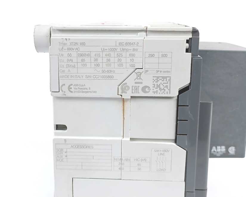 ABB 1SDA067020R1 XT2N160 Circuit Breaker TMAX