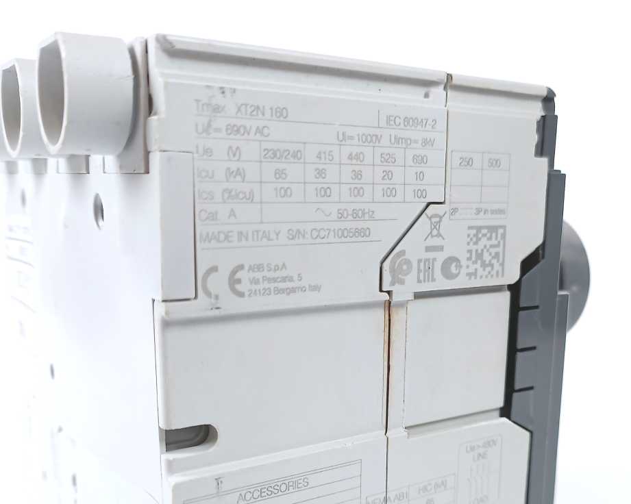 ABB 1SDA067020R1 XT2N160 Circuit Breaker TMAX
