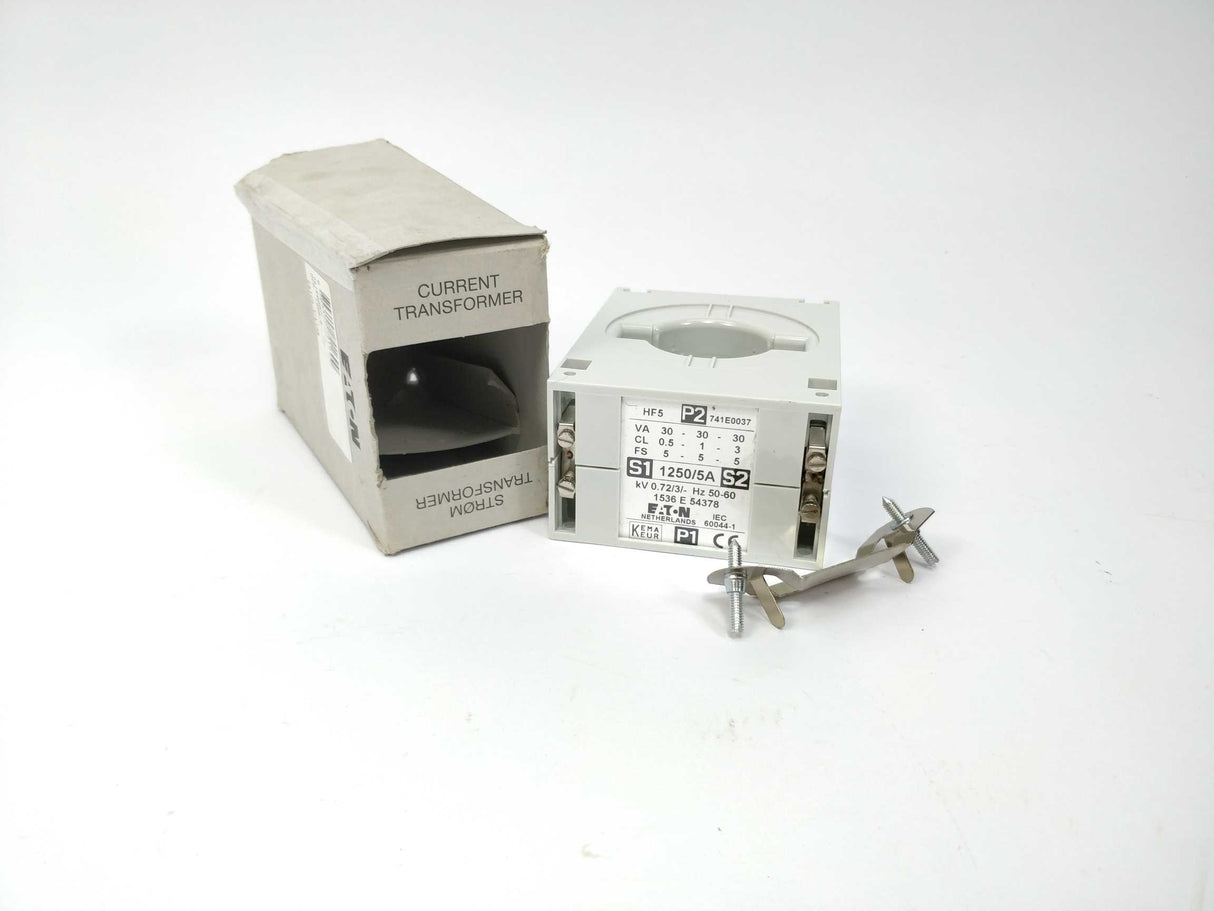 Eaton HF5 1250/5A 741E0037 Current transformer