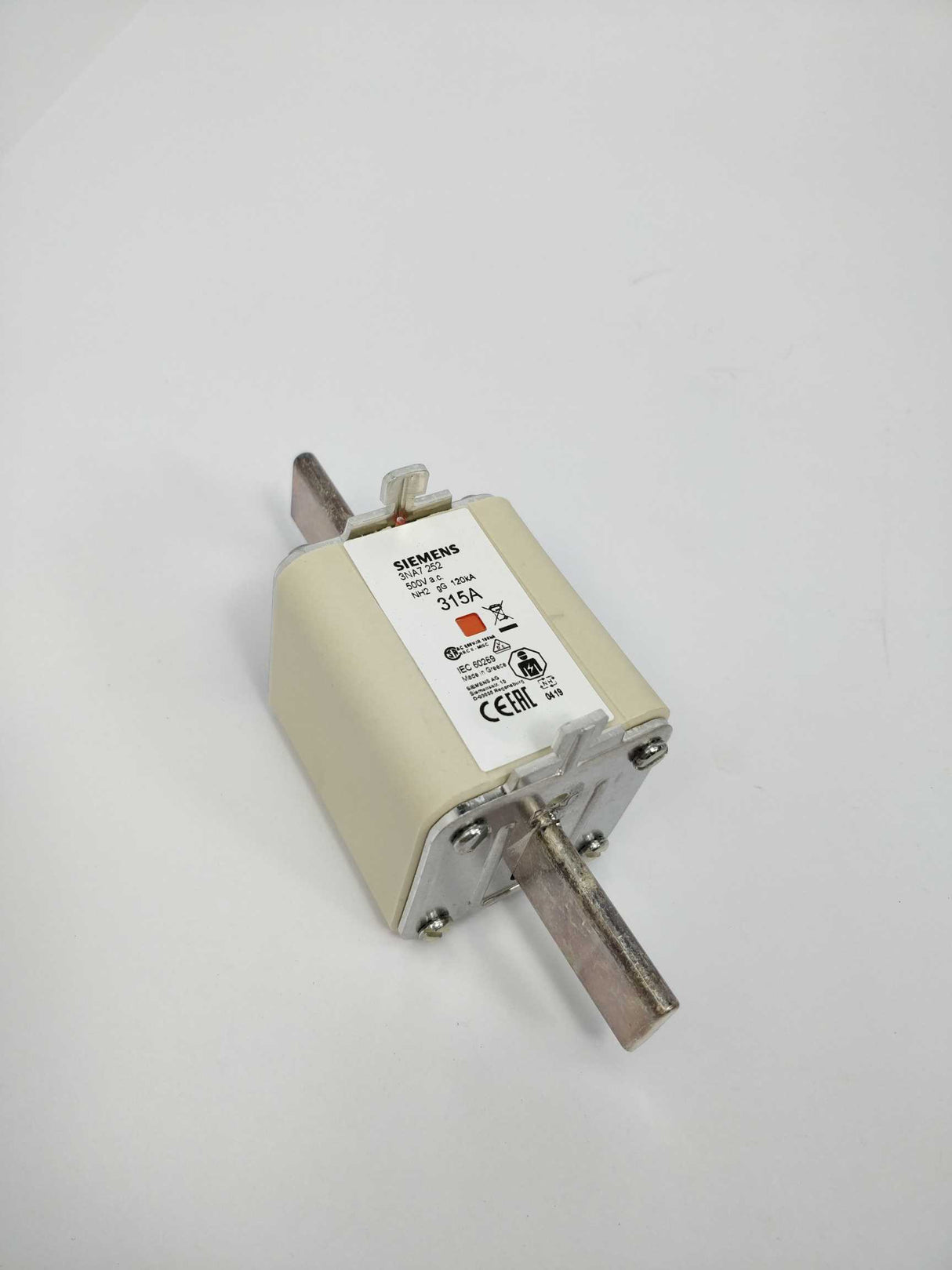 Siemens 3NA7 252 315A gG LV HRC fuse-link Pack of 3