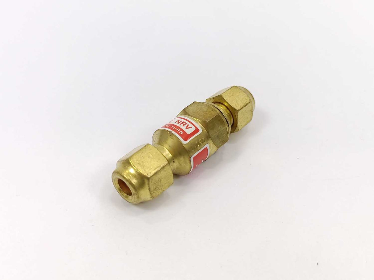 Danfoss 020-1001 NRV 6 Check Valve 1/4 in Flare