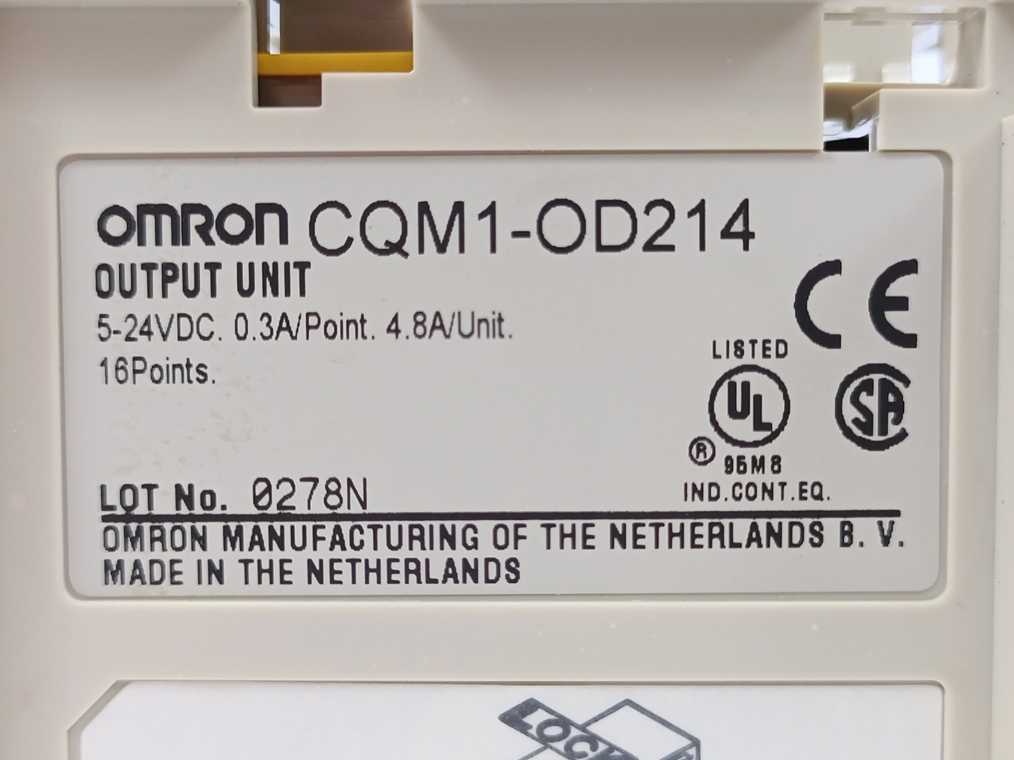 OMRON CQM1-OD214 Output Unit