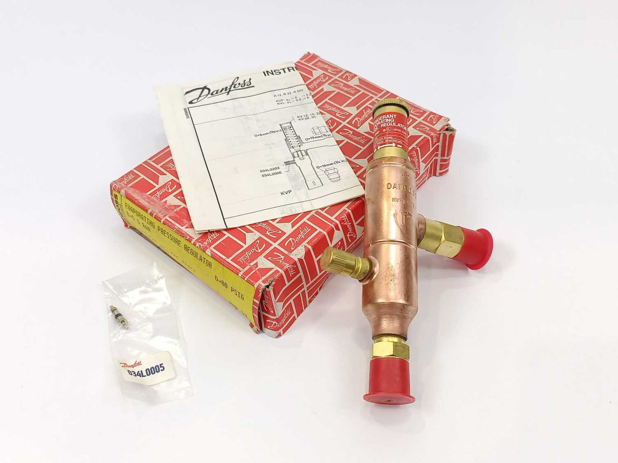 Danfoss 034L0021 Evaporator pressure regulator, KVP 12