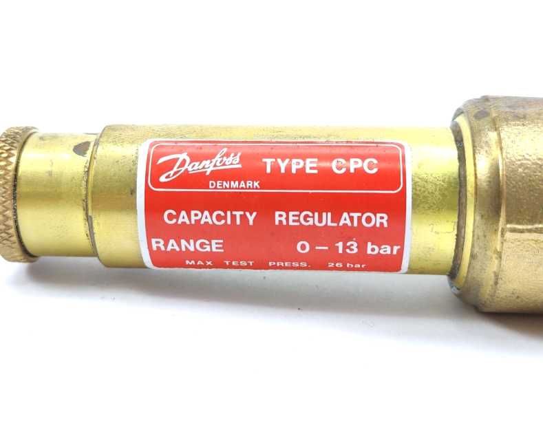 Danfoss 034N0151 CPC 12 CAPACITY REGULATOR 0-13 Bar 0-190 PSIG