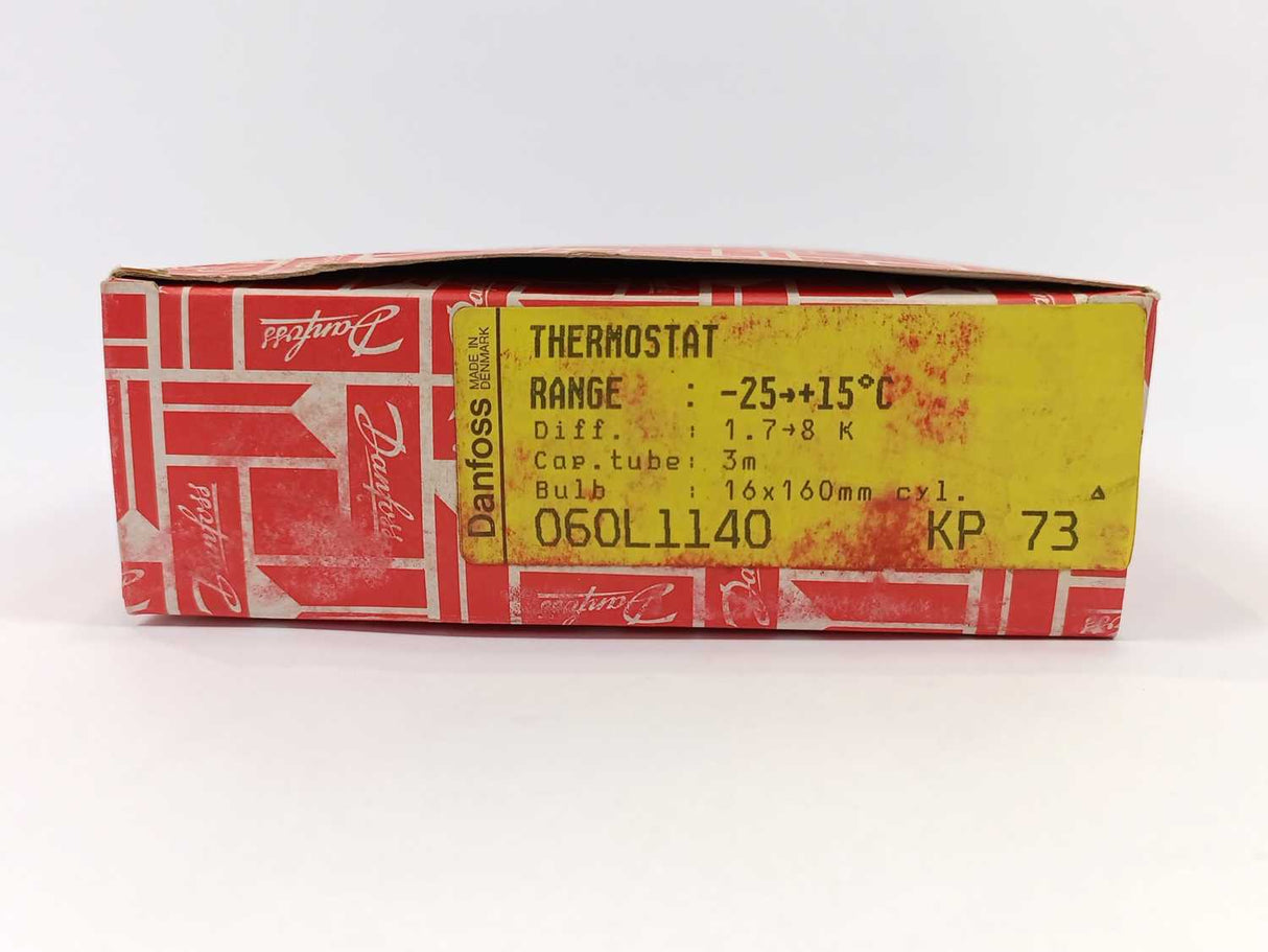 Danfoss 060L1140 Thermostat -25C/+15C 1.7-8K KP73