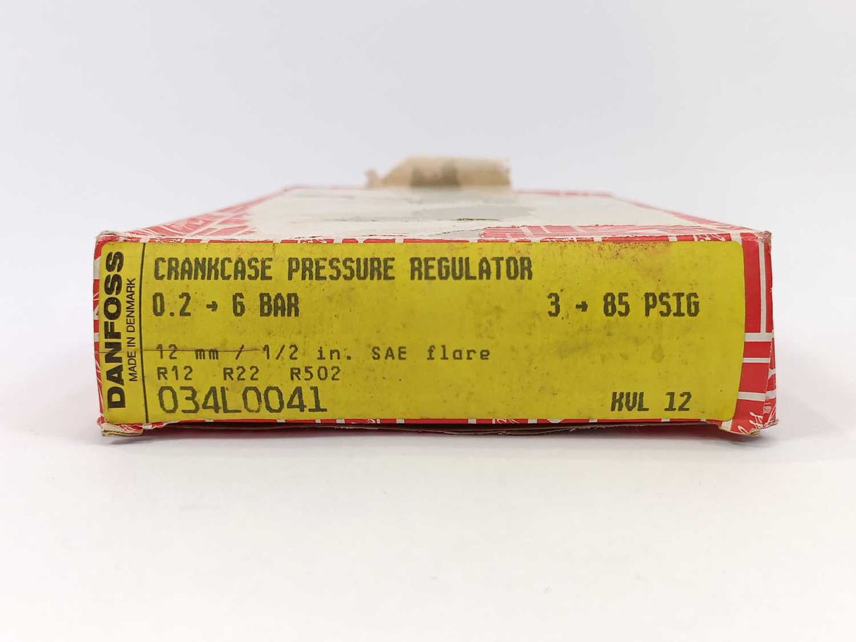 Danfoss 034L0041 Cankcase Pessure Reulators, KVL 12
