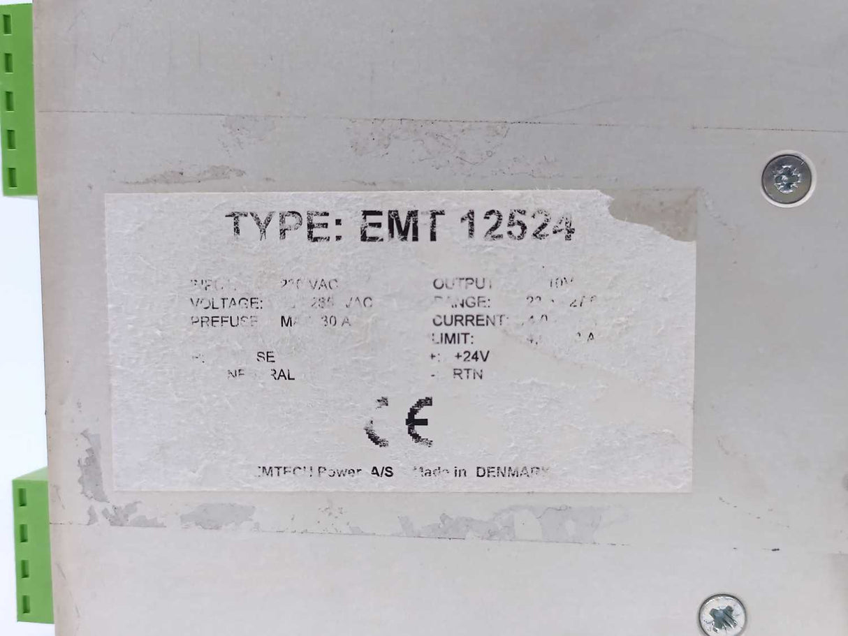 EMTech Power EMT 12524 Power Supply EMT 12500