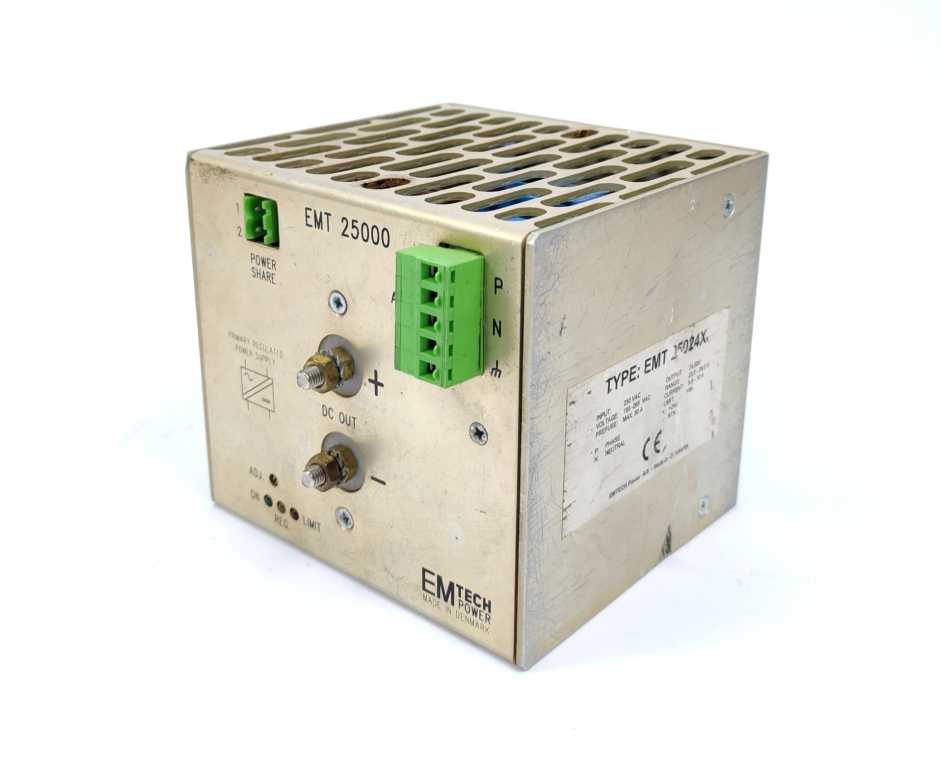 EMTech Power EMT 25024X Power Supply EMT 25000