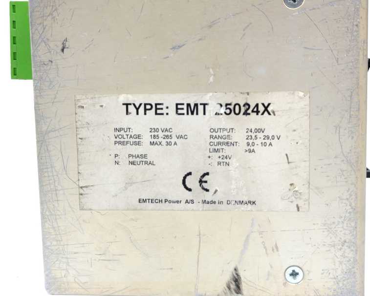 EMTech Power EMT 25024X Power Supply EMT 25000
