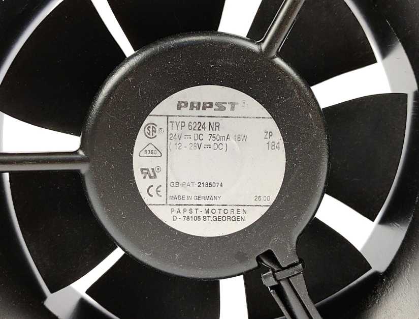 PAPST 6224 NR Axial fan 24 V