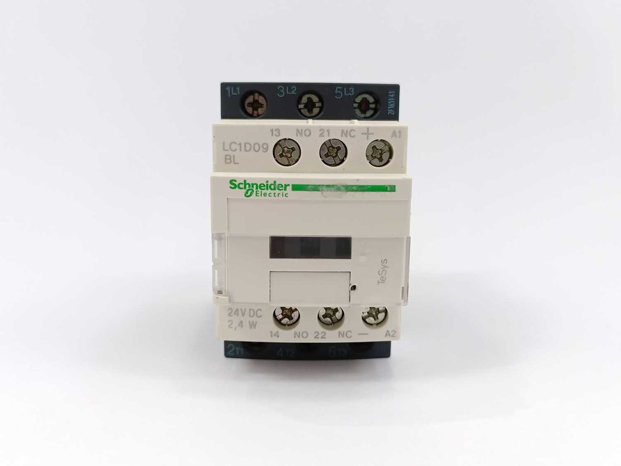 Schneider Electric LC1D09BL TeSys D Contactor 24VDC