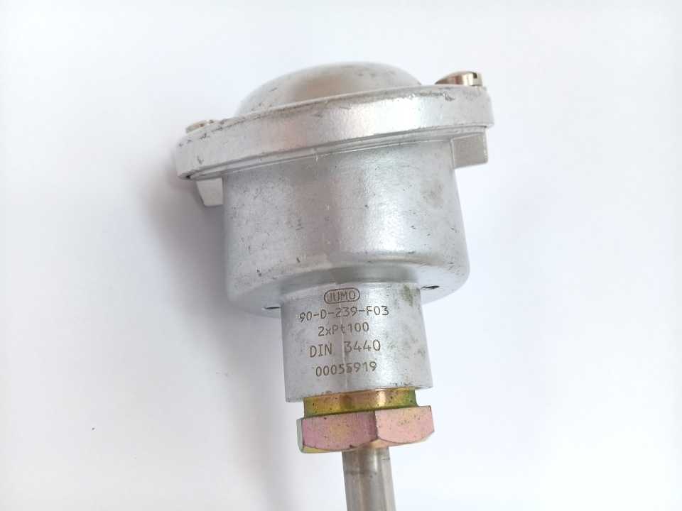 Jumo 00055919 Industrial RTD Temperature Sensor, Pt100