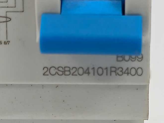 ABB 2CSB204101R3400 DDA204 A-40/0.3 RCD block