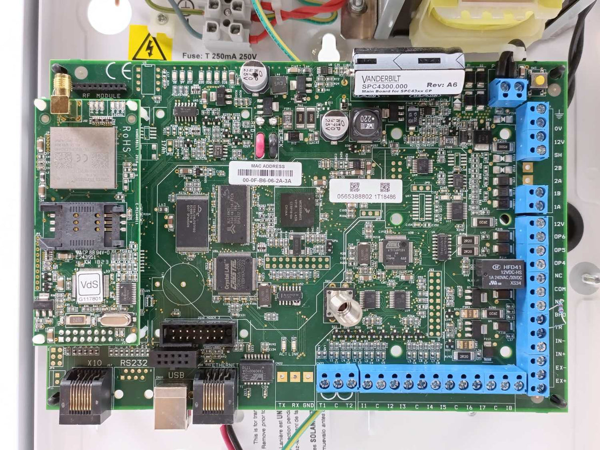 VANDERBILT V54541-C109-B100 SPC4320.320-L1, Intrusion CP,G2