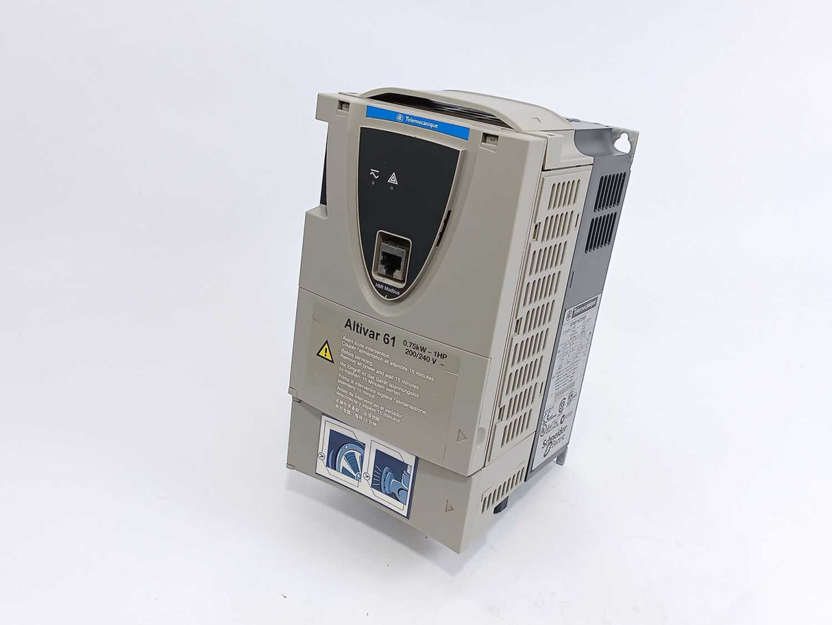 TELEMECANIQUE ATV61H075M3 Altivar 61 Variable Speed Drive 0.75kW/1HP