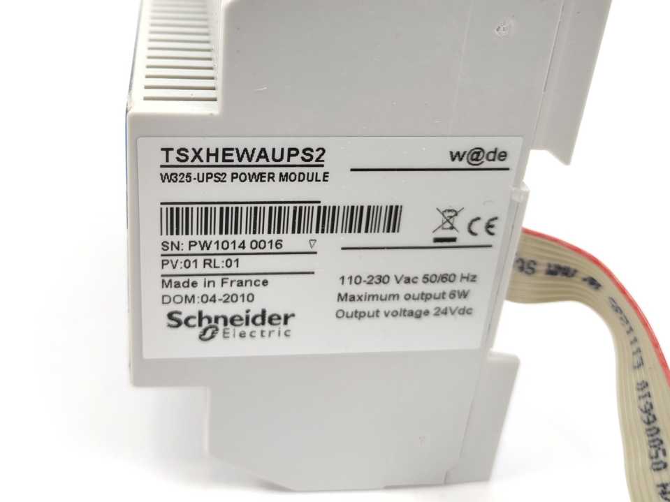 Schneider Electric TSXHEW325G1 W325-G1 PLC RTU W@de PV:0.1 SV:2.04