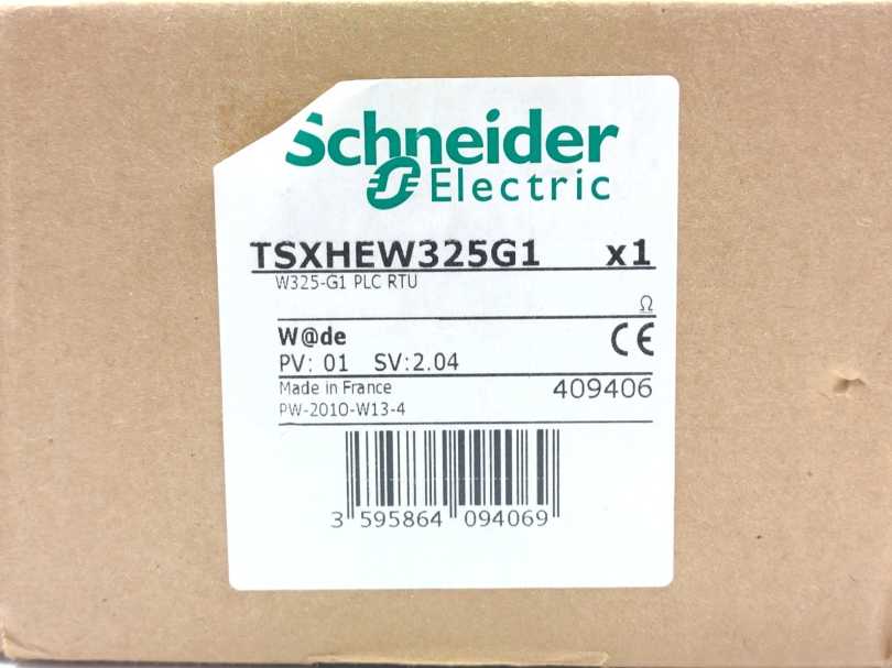 Schneider Electric TSXHEW325G1 W325-G1 PLC RTU W@de PV:0.1 SV:2.04